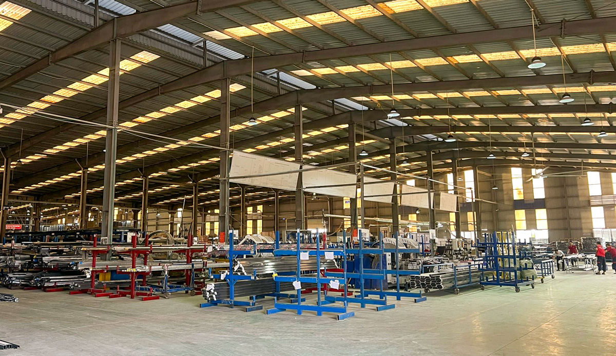 Dự án: Nhà máy cửa thép Alux tỉnh Ninh Bình