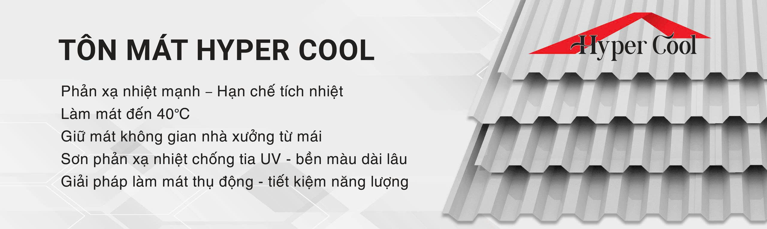 Tính năng tôn mát Hyper cool