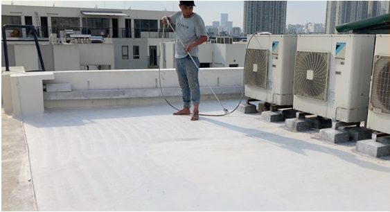 Sơn chống nóng mái tôn