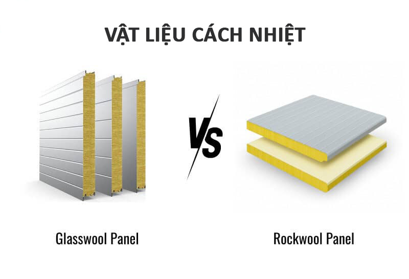 Panel EPS và Rockwool