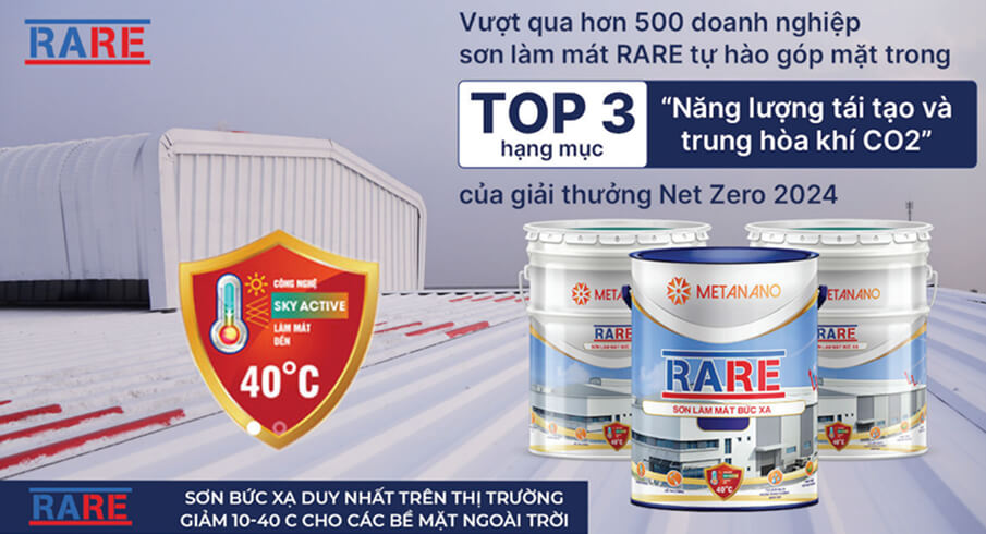 Sơn phản xạ nhiệt RARE là gì?